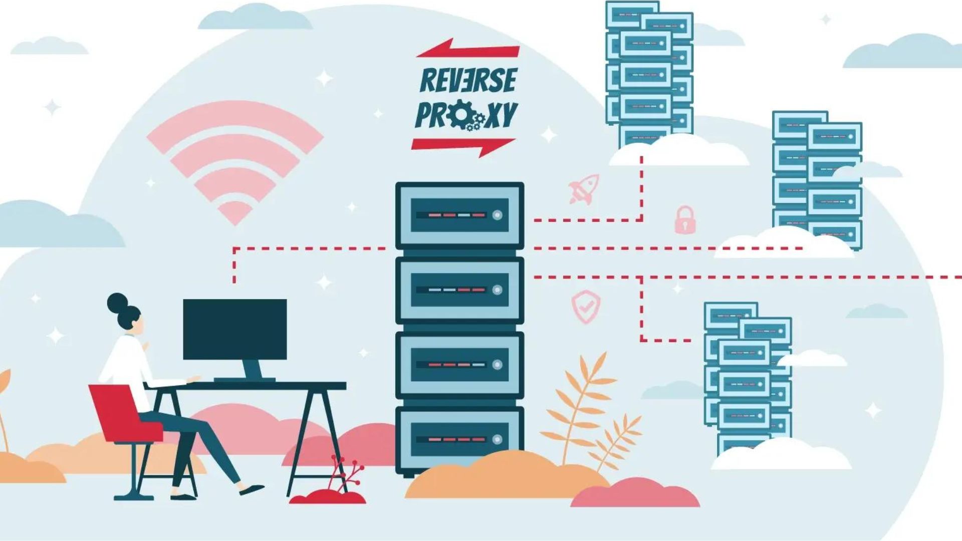 Server Reverse Proxy untuk Keamanan dan Kinerja Jaringan