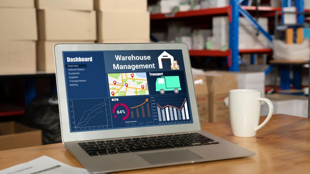 contoh warehouse management system