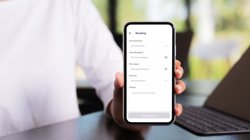 booking service mobil