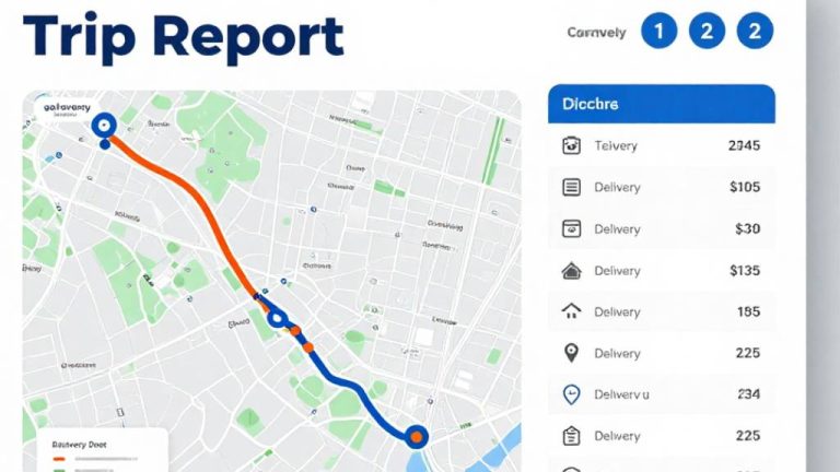 trip report armada operasional