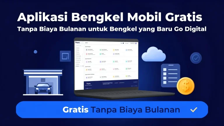 aplikasi bengkel tanpa biaya bulanan 1.1.