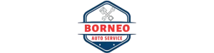 logo bengkel borneo auto service